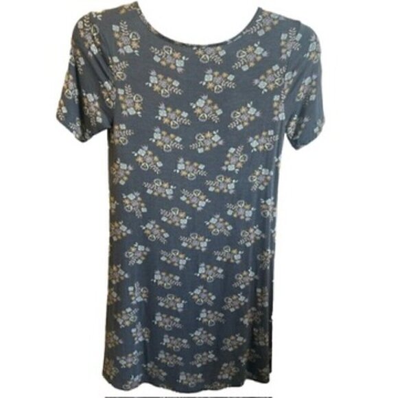 NWT Natural Life Women's Short Sleeve Floral Dress, Extra Small - Picture 2 of 6